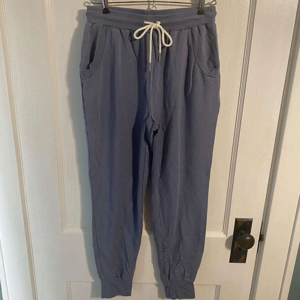 Soft grayish blue Summersalt joggers